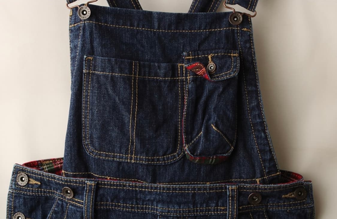 빈티지 데님서스펜더 오버롤 멜빵 원피스 상품이미지2