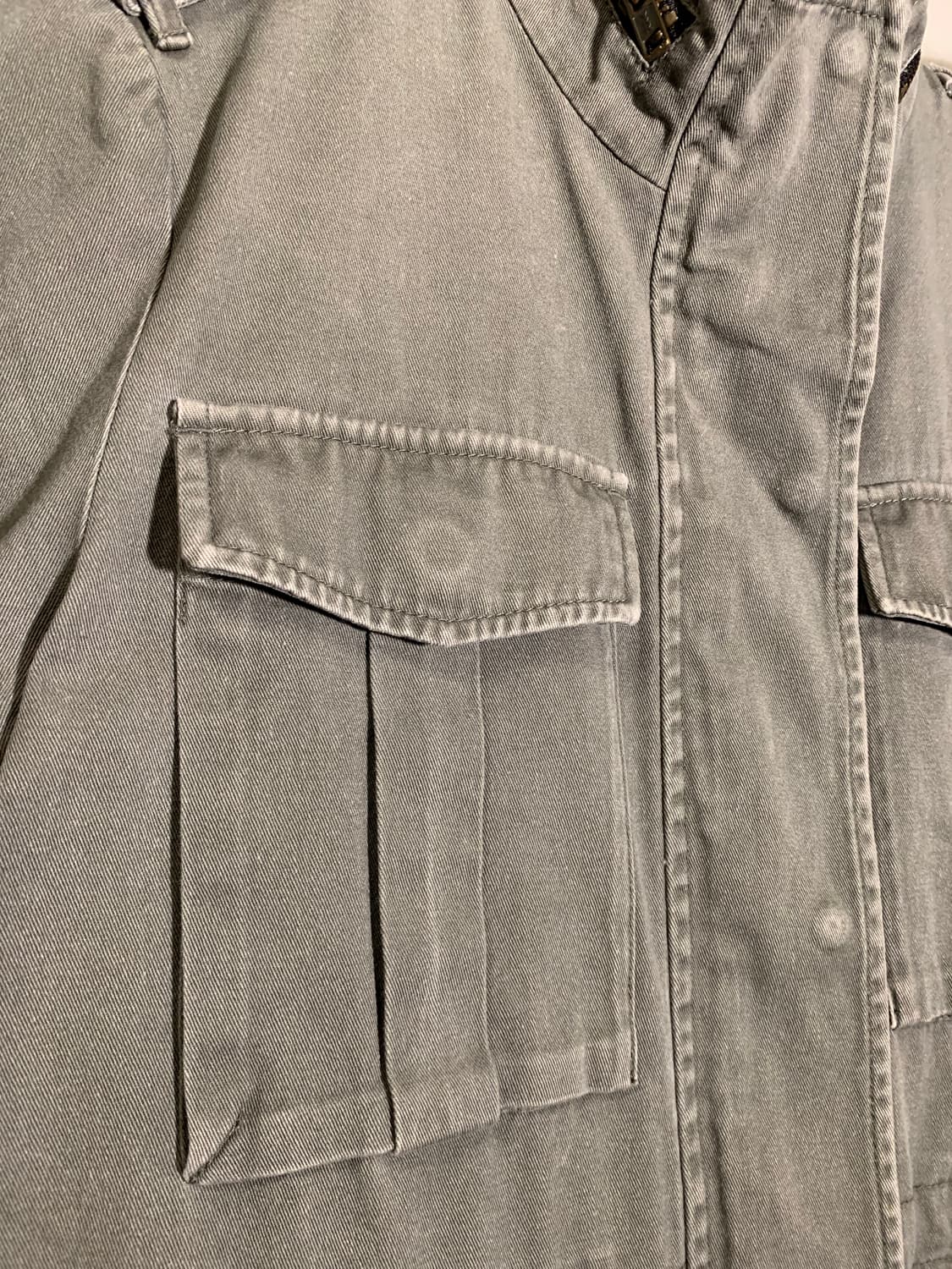 00’s Stussy 스투시 Slink 지퍼 M65 올리브 필드자켓 상품이미지5