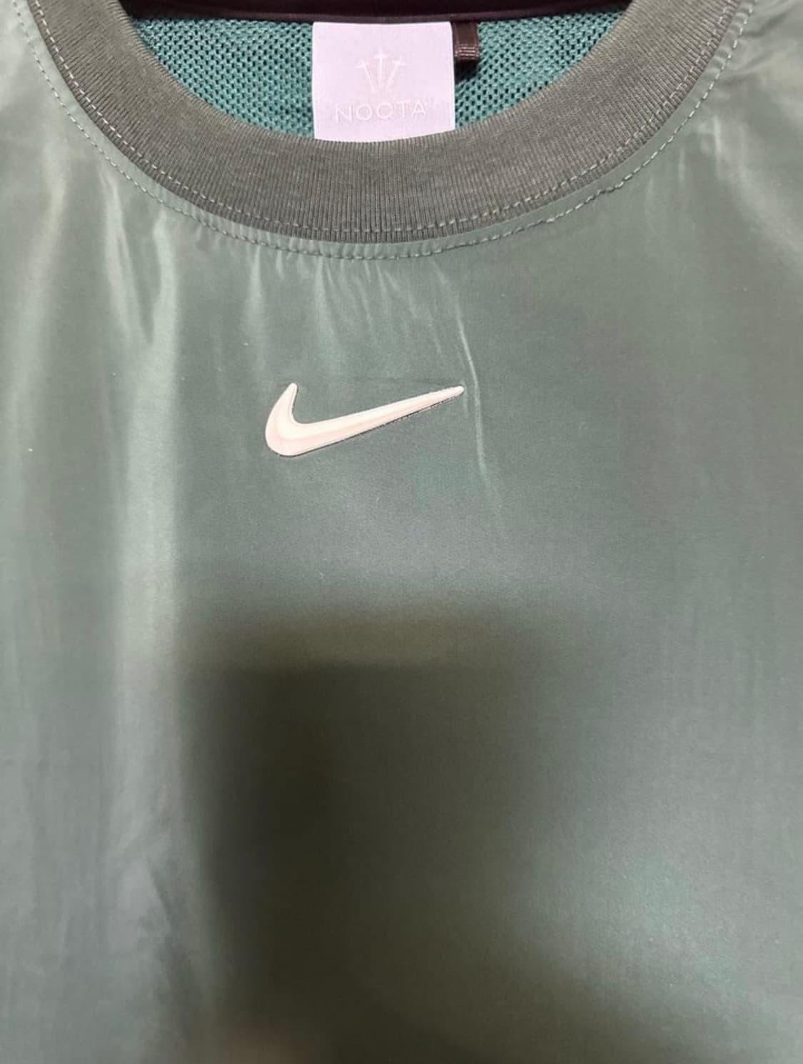 드레이크 녹타 X 나이키 골프 크루넥 탑 그린 상품이미지6