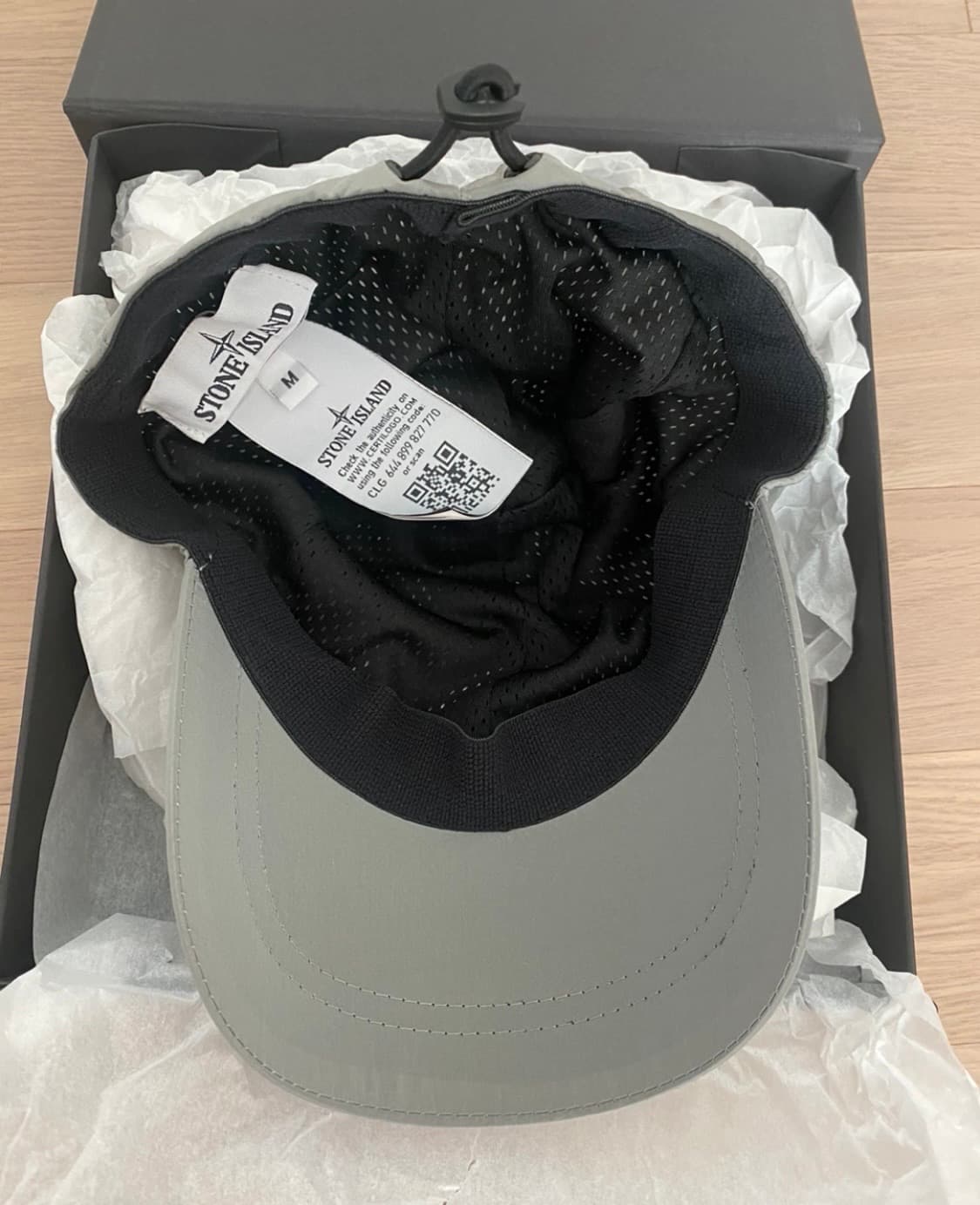 스톤아일랜드 나일론 메탈 볼캡 상품이미지3