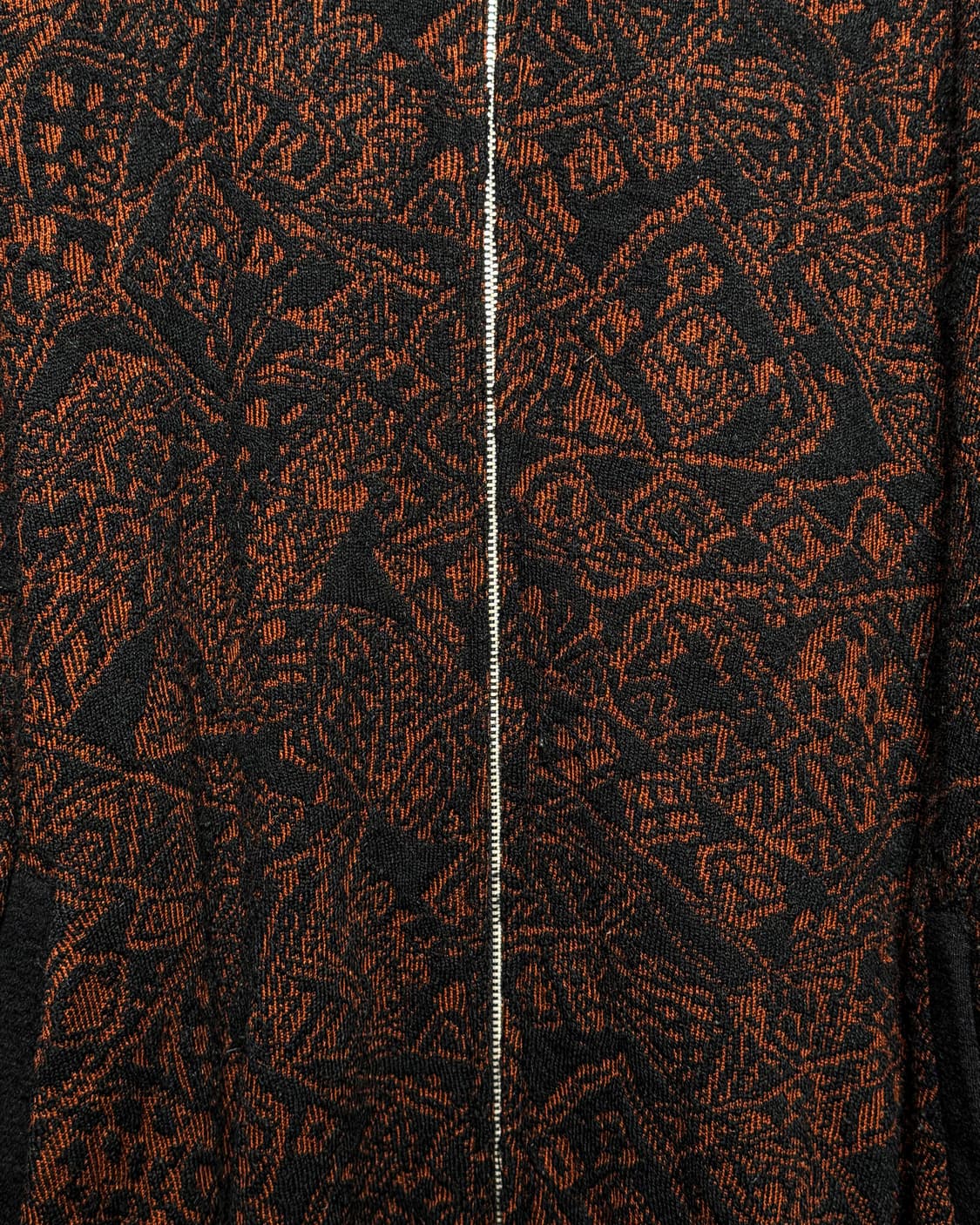 90‘s madame NICOLE-Jacquard Knit Zip-up 상품이미지3