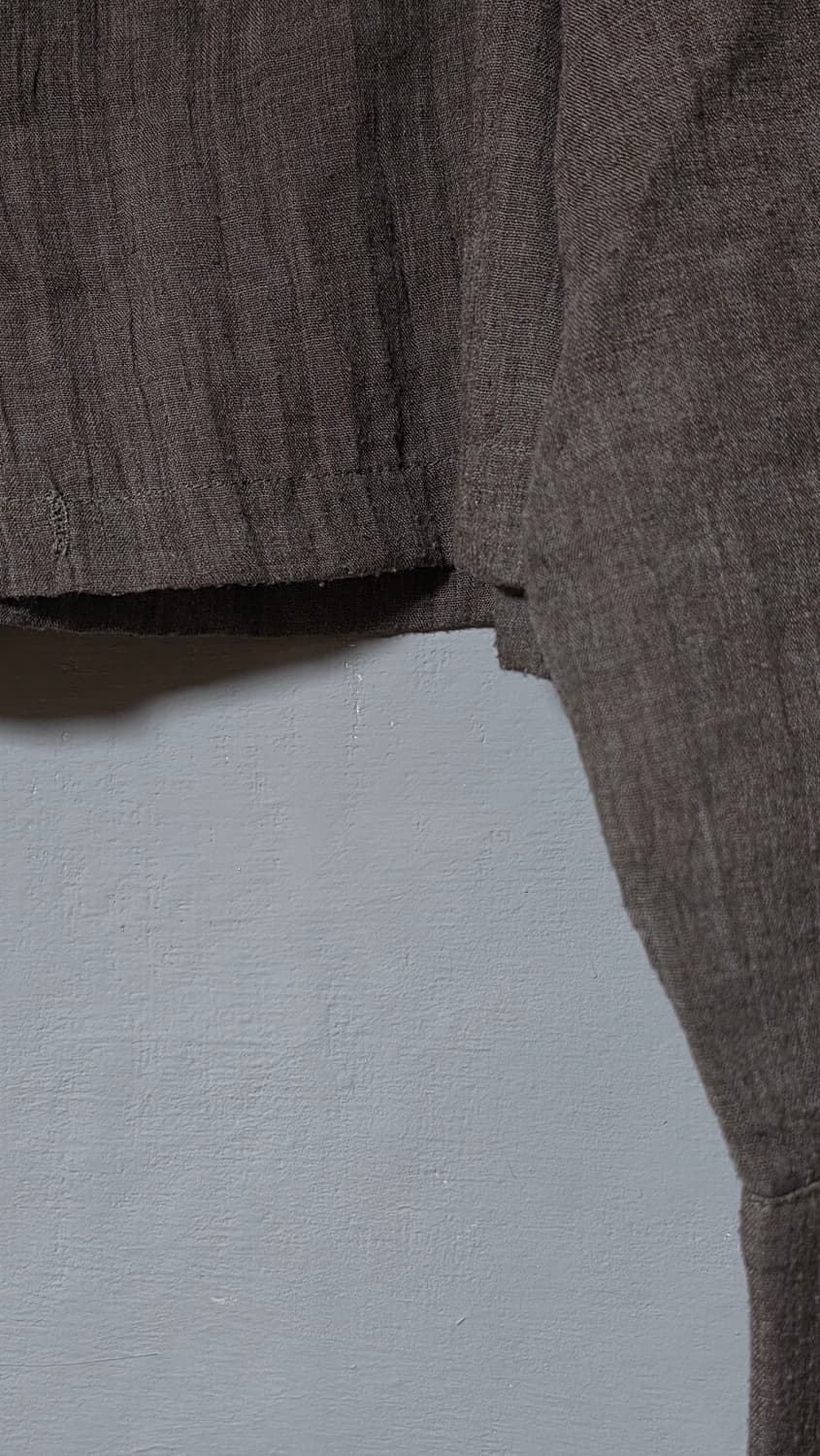 빈티지 시스루 면셔츠 상품이미지3