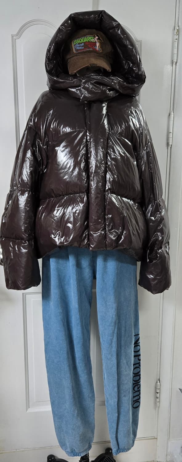 리버RIVER 글로시 다운패딩자켓 상품이미지1