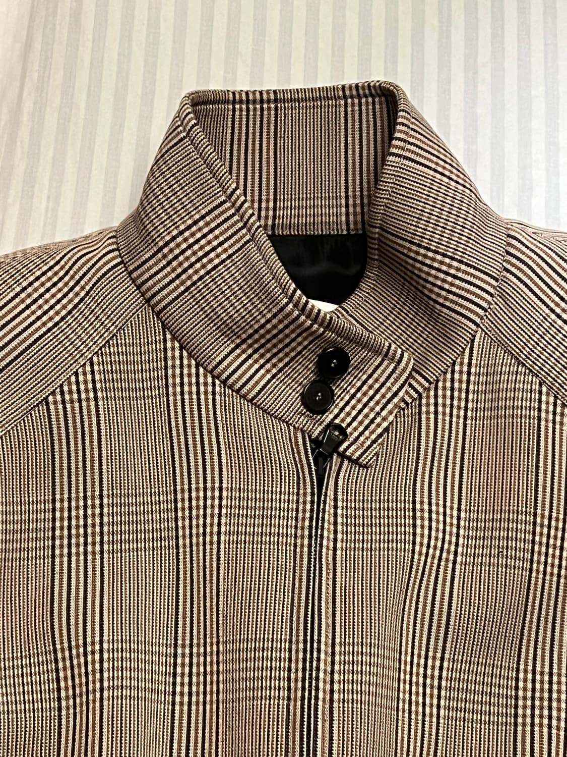 [M]렉토 글렌체크 블루종 상품이미지4