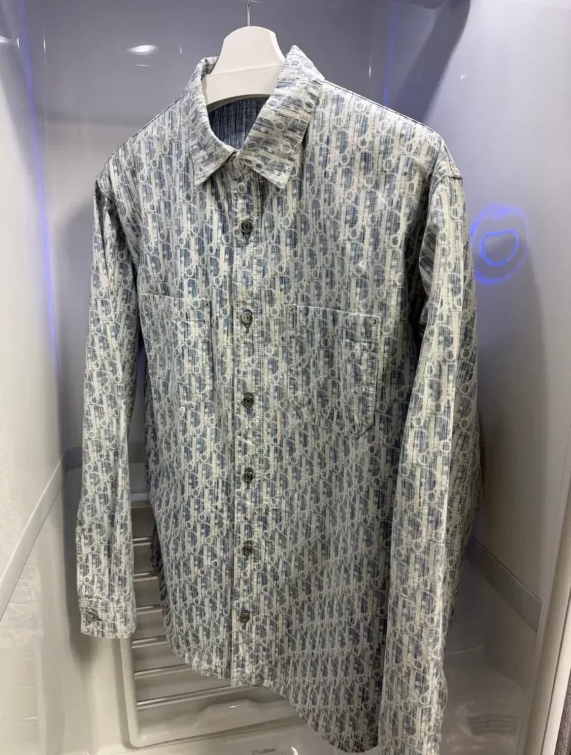 디올 오블리크 카스리 데님 오버셔츠 (38) 상품이미지1