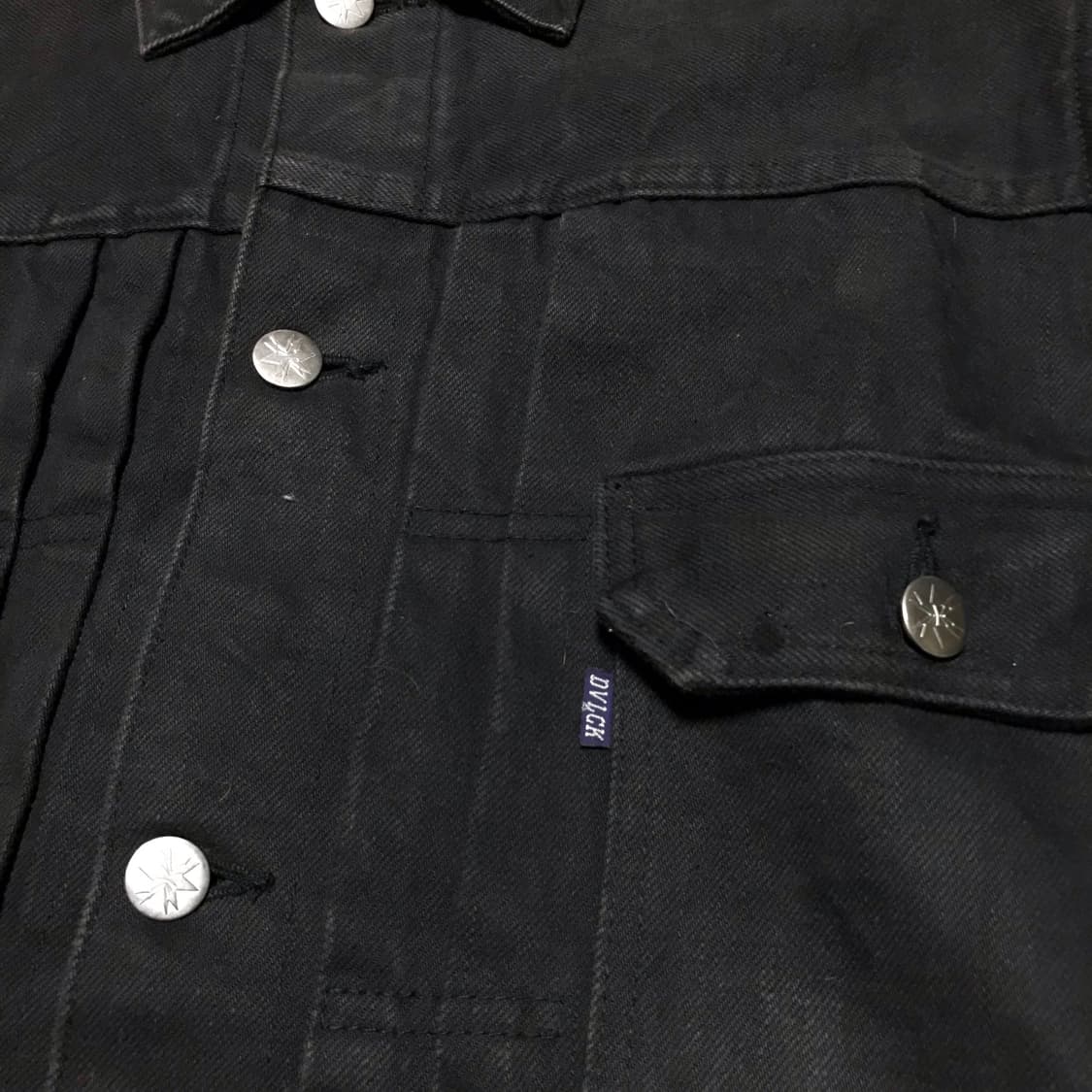 레어 00s 재팬 우라하라 devilock 워시드 블랙 지쟌 2세대 상품이미지4