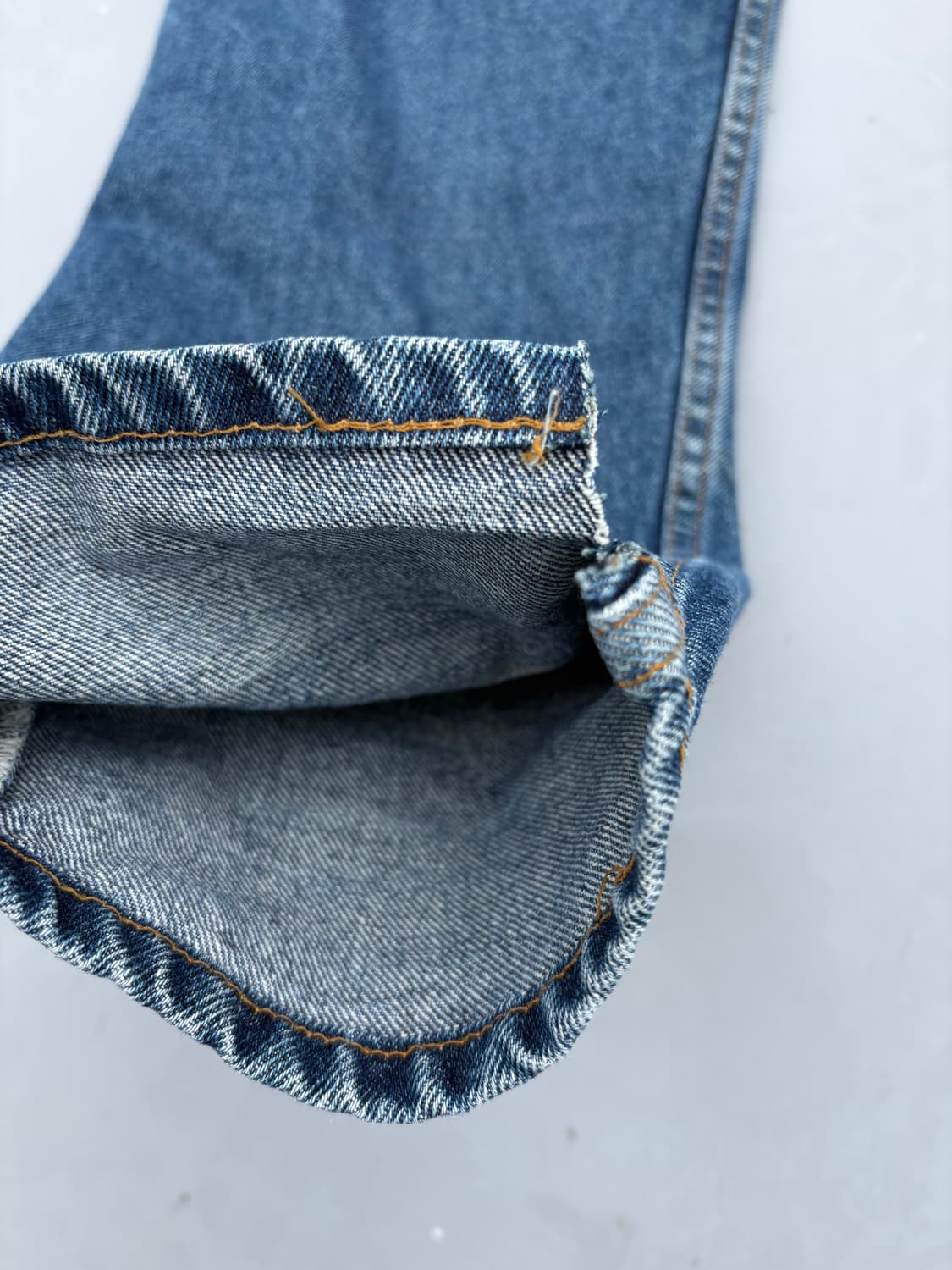 90’s Levi’s 550 orange tab made in usa 상품이미지4