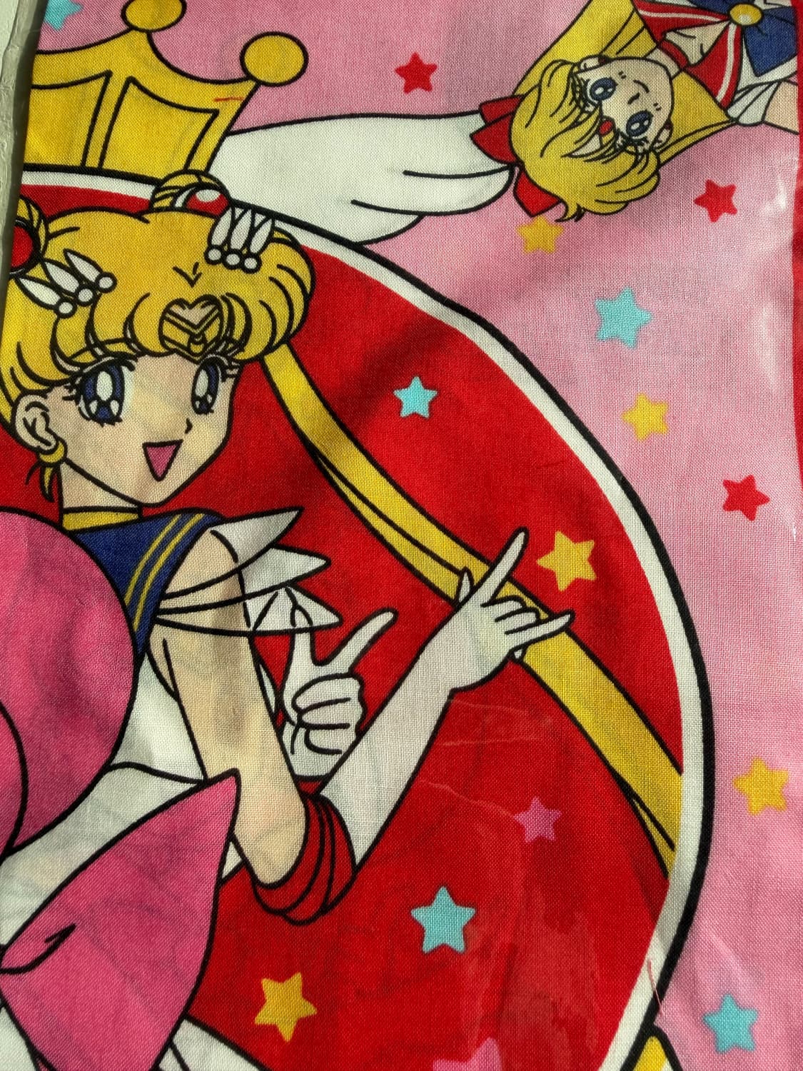 세일러문 빈티지 손수건(핑크) 상품이미지3