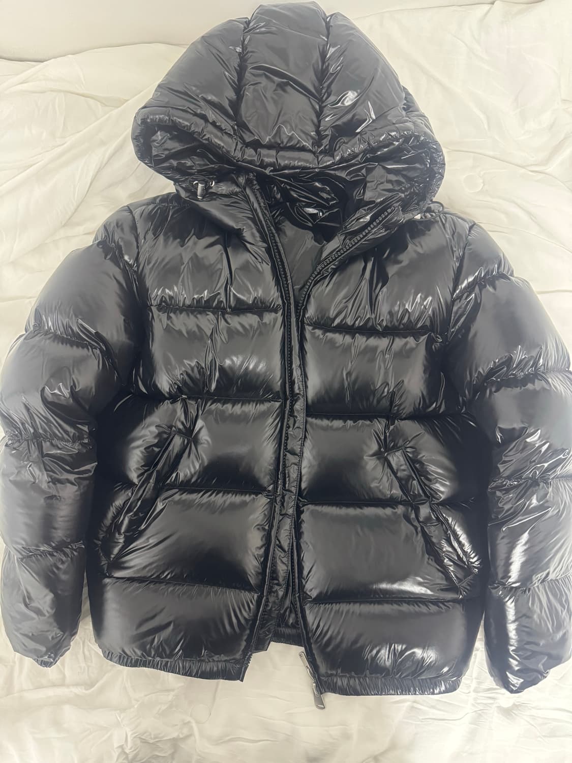 자라 유광 패딩 m 상품이미지1