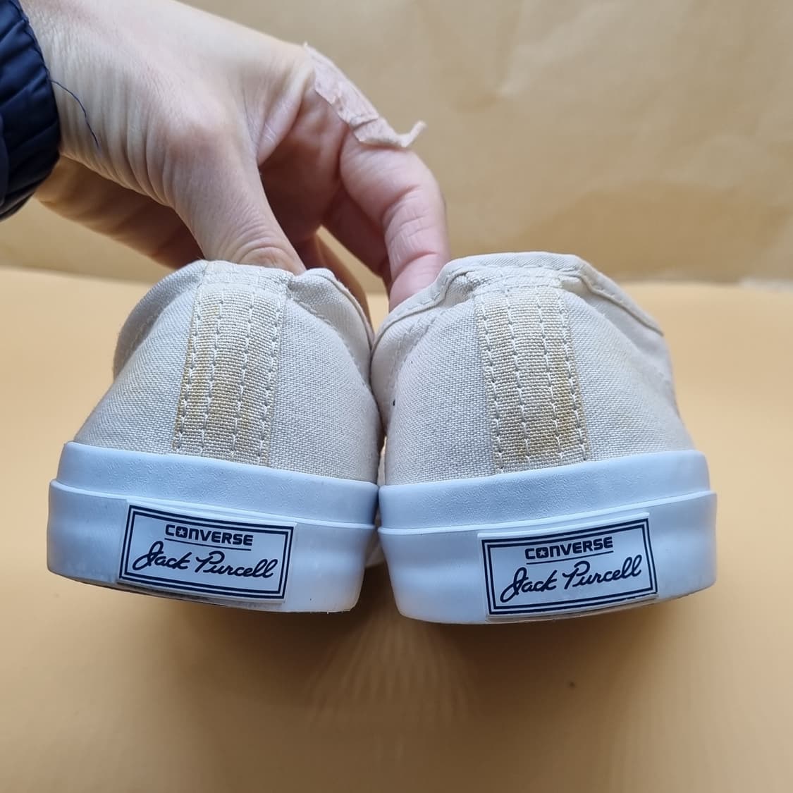 컨버스 잭퍼셀 베이지 스니커즈270 상품이미지4