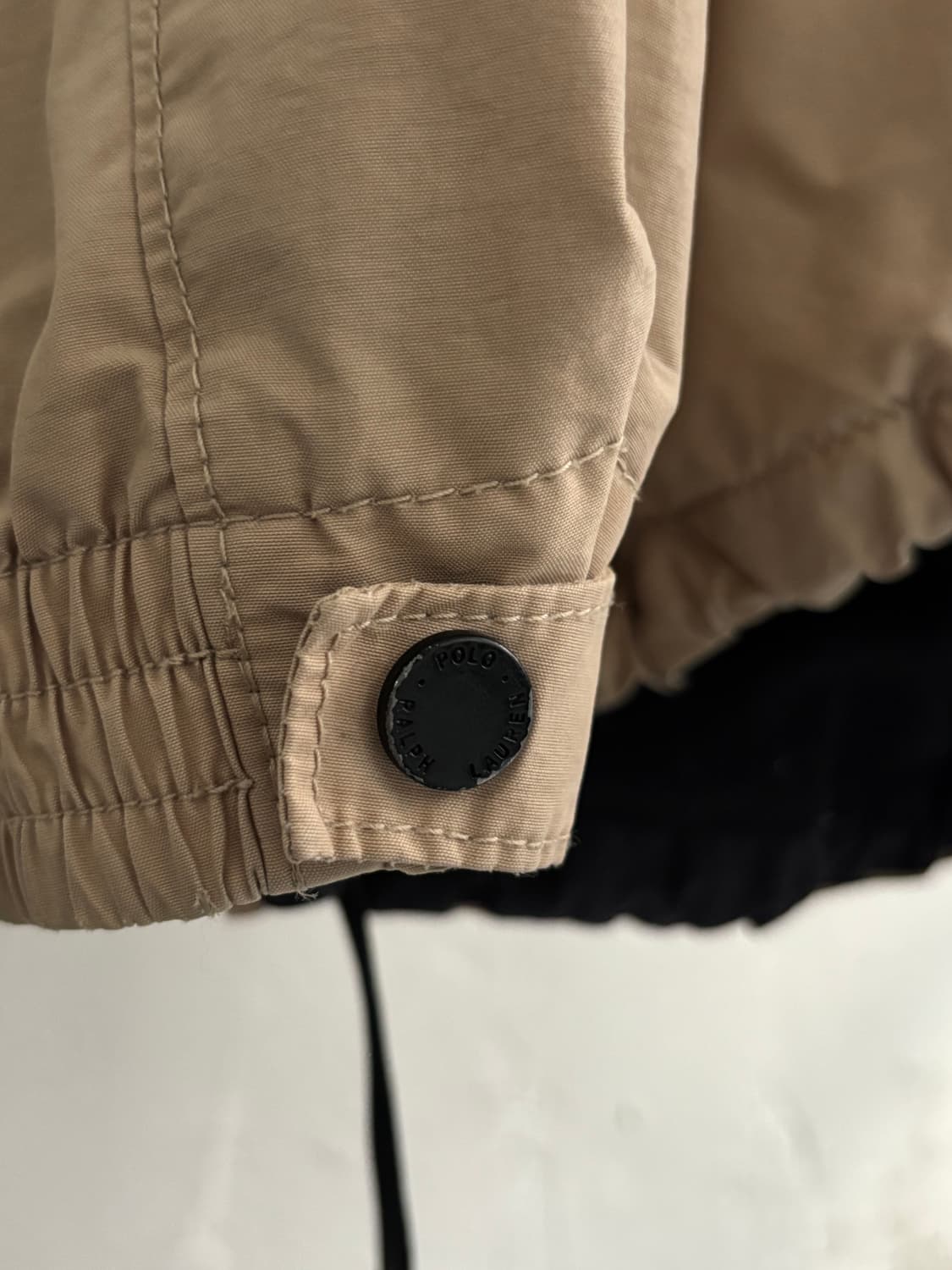 Polo 폴로 랄프로렌 베이지 컬러 안감기모 봄버 자켓 상품이미지7