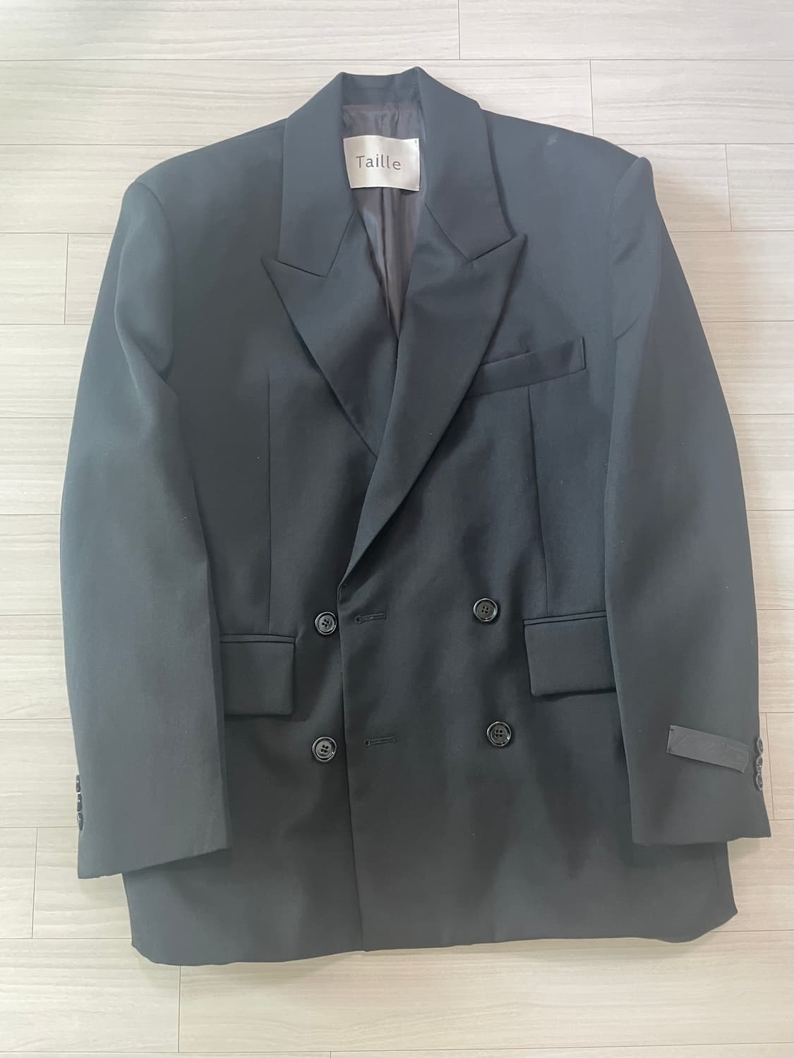 [타일레]  투 블레이저 자켓 black 상품이미지2