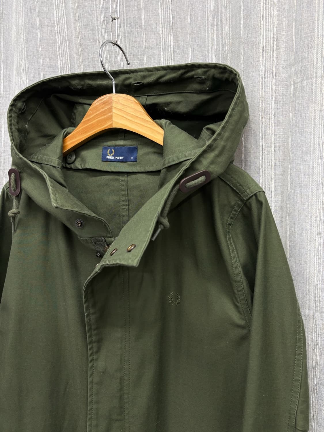 프레드페리 밀리터리 피쉬테일 파카 야상 자켓 상품이미지3