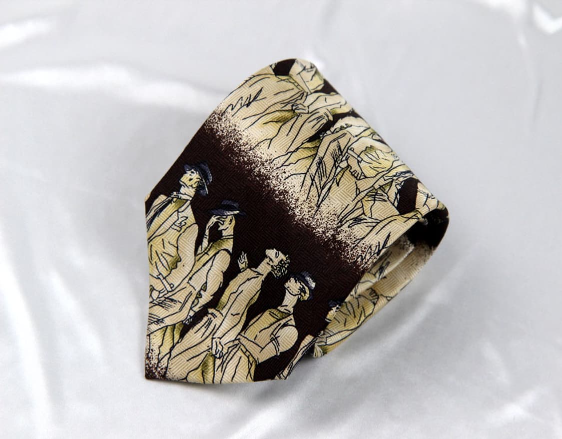 디올 9.2cm 미사용 S등급 클래식 남자 명품 넥타이 상품이미지1