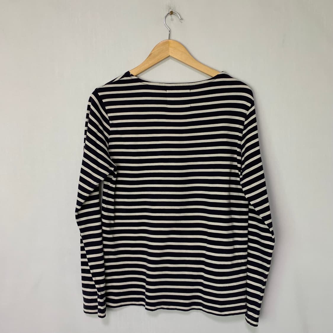 MHL 마가렛호웰 빈티지 단가라 스트라이프 롱슬리브 긴팔 티셔츠 상품이미지6