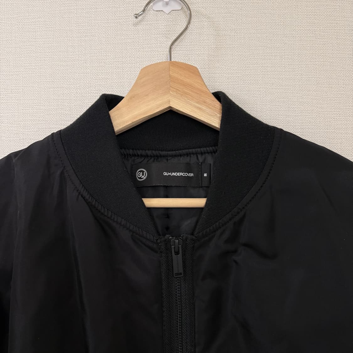 [M] 언더커버 GU MA-1 블루종 블랙 상품이미지2
