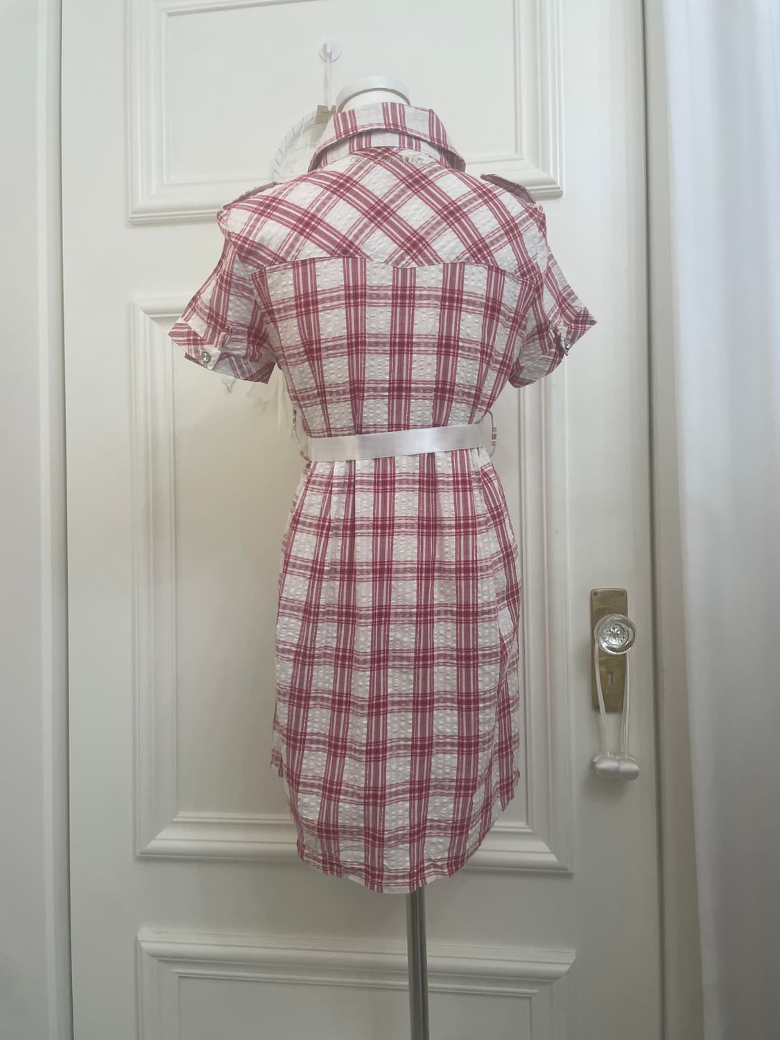 LIZ LISA doll cherry check glitter midi 상품이미지3