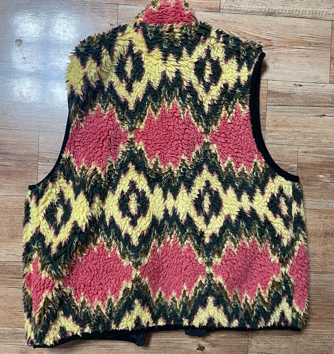 스투시 필모어 쉐르파 베스트 머스타드 상품이미지2