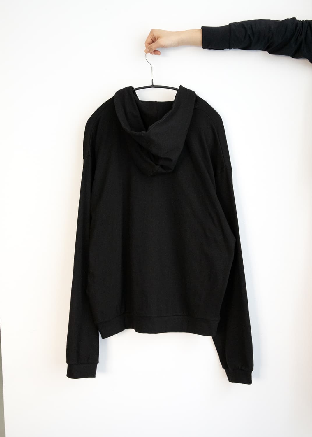 261 LIGHTWEIGHT ZIP HOODIE (BLACK) 상품이미지8