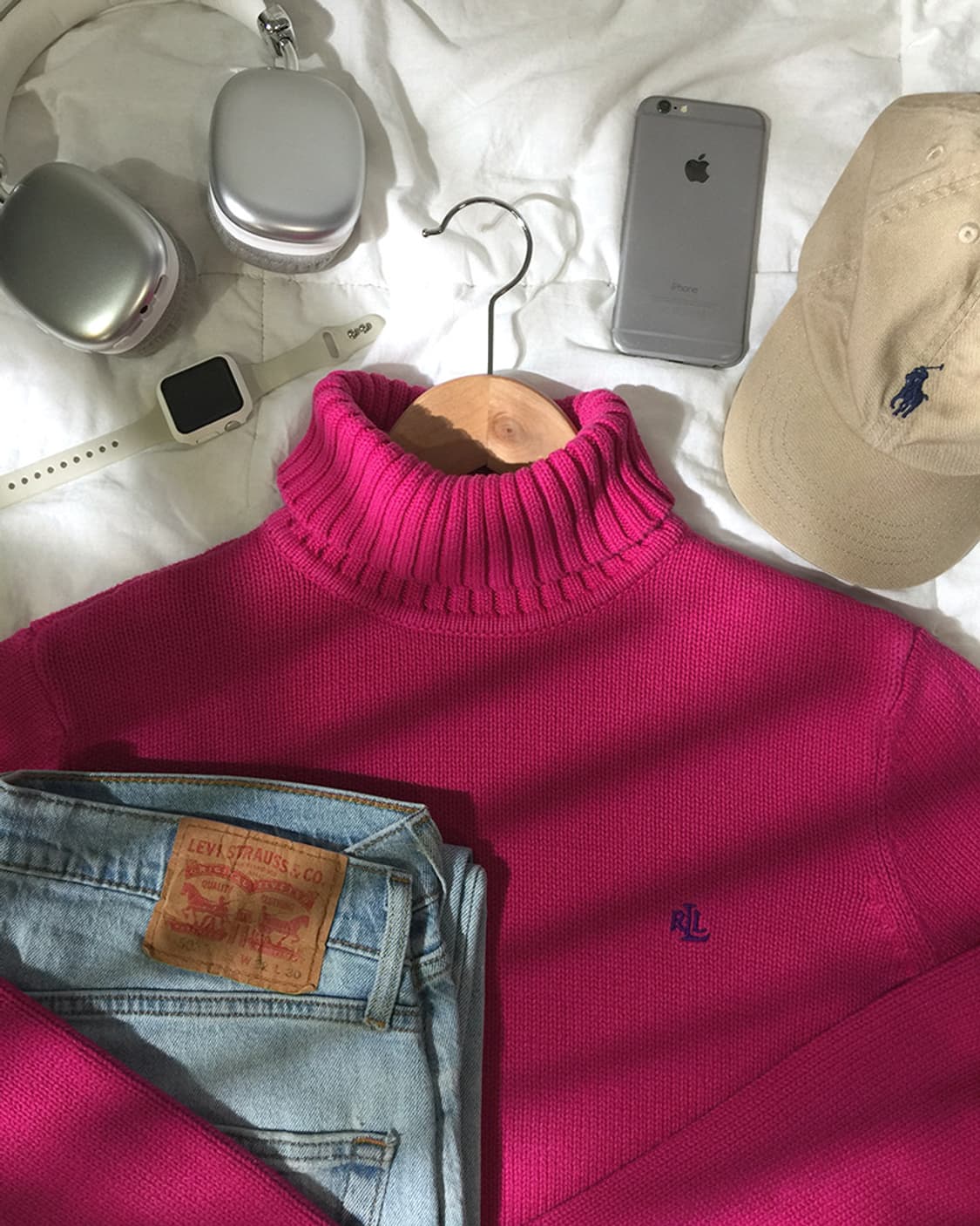 (WOMAN) 폴로랄프로렌 목폴라 니트 M 상품이미지1