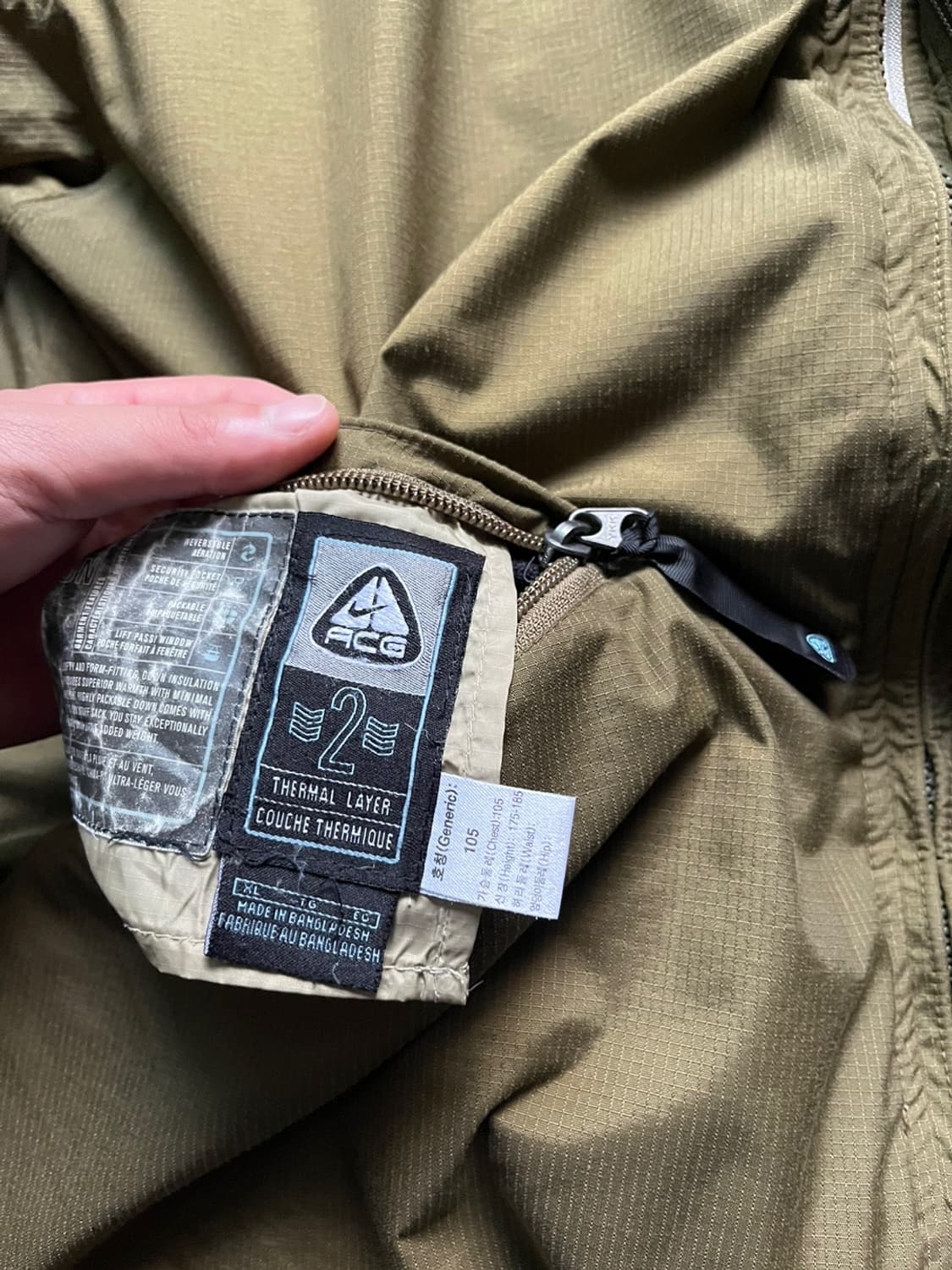 2XL) 나이키 acg 리버시블 패딩 상품이미지8