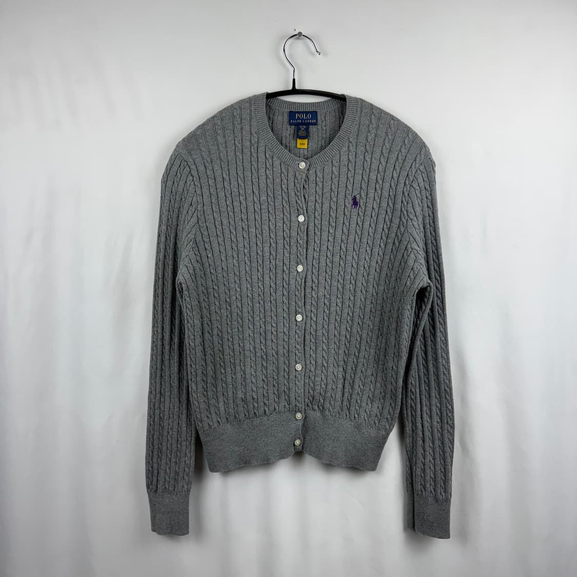 (XL) 폴로 랄프로렌 키즈/우먼스 신형 케이블 꽈배기 니트 가디건 상품이미지2