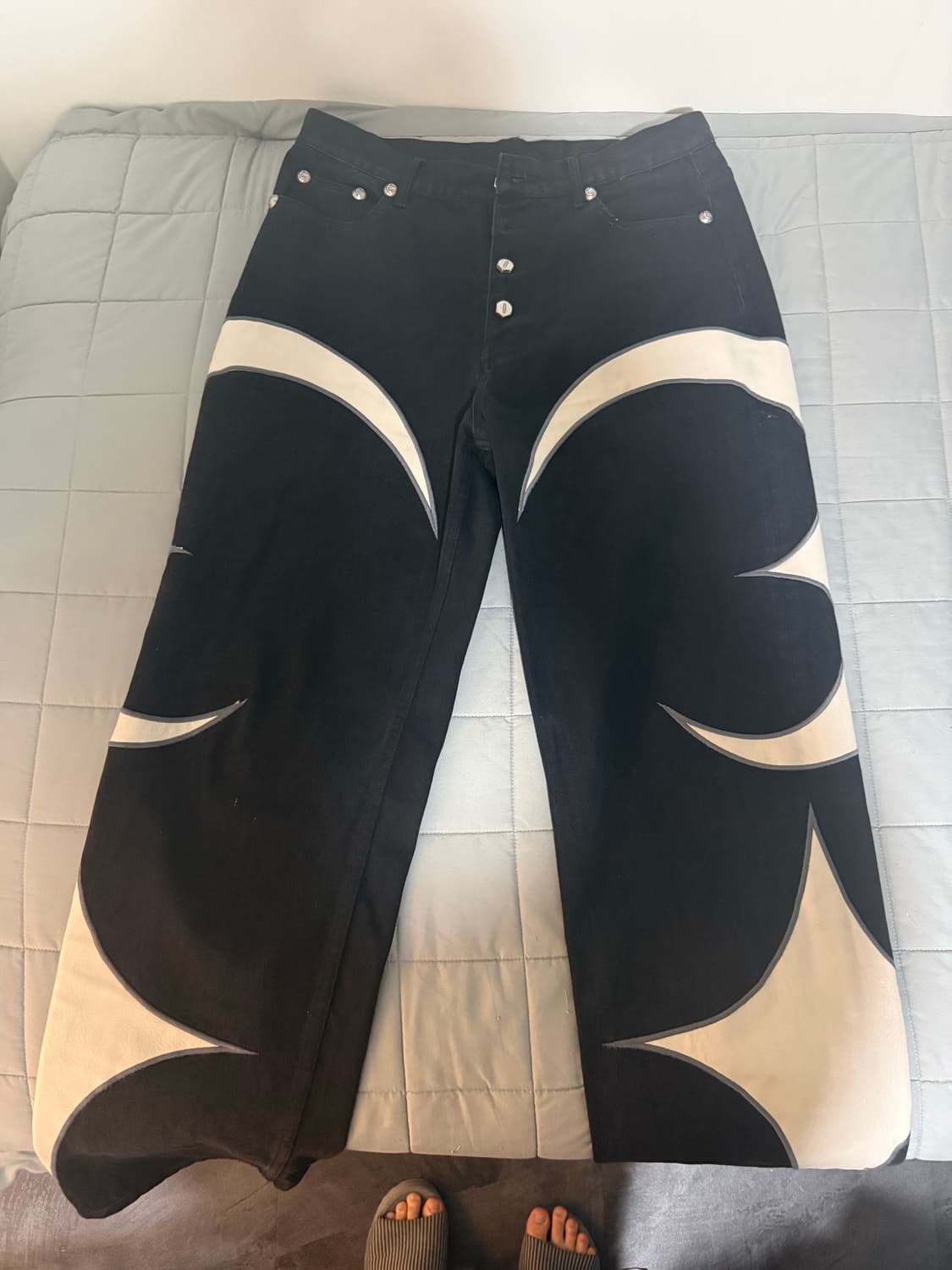 떠그클럽 TC 레더 팬츠 블랙 상품이미지3