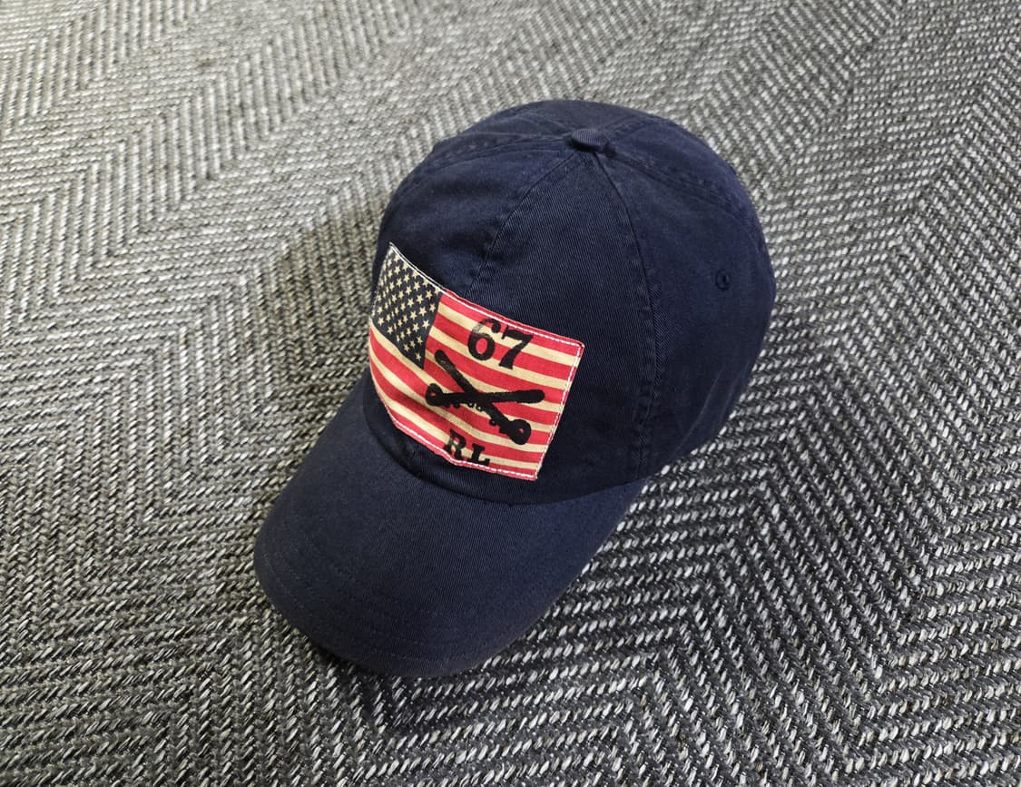 폴로진스 컴퍼니 랄프로렌 플래그 00s 성조기 볼캡 상품이미지1