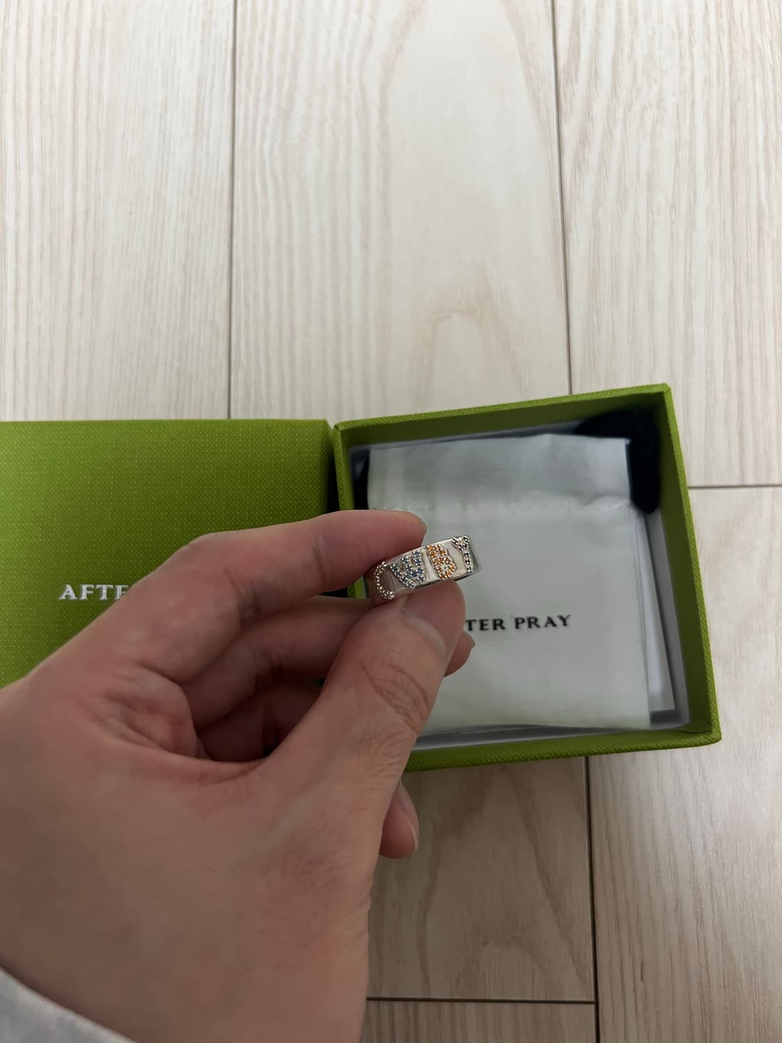 애프터프레이 cwby큐빅 실버링 17호 상품이미지2