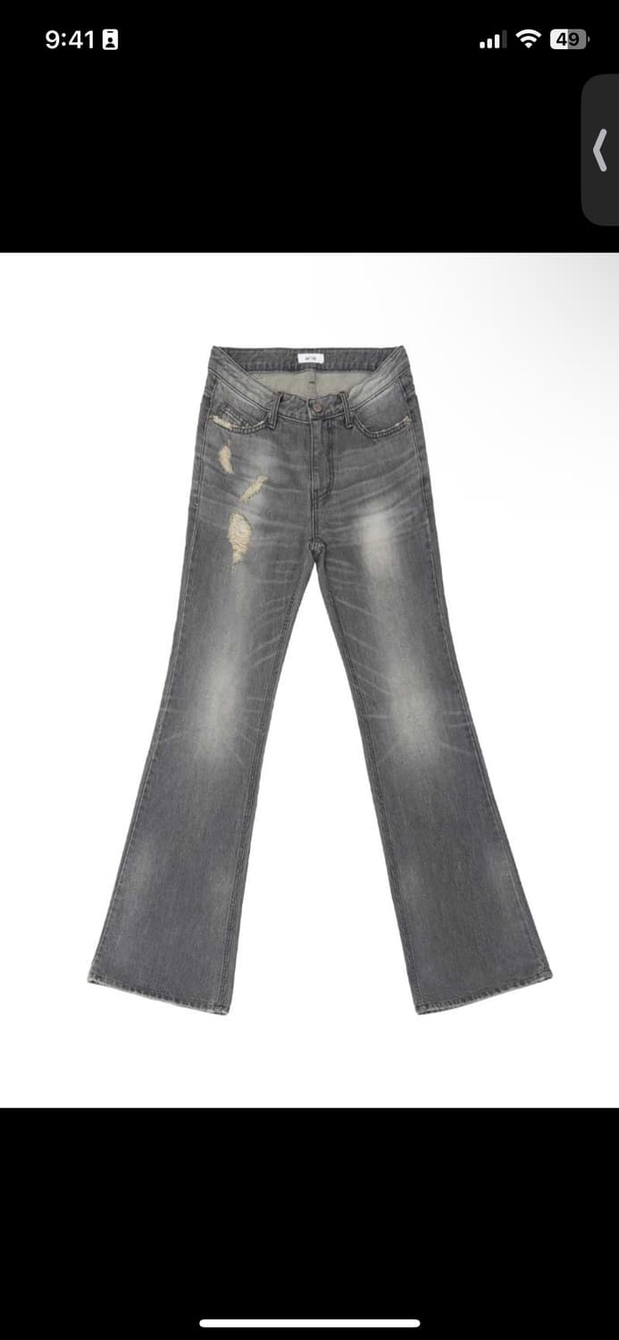 애즈온 SPIER WASHING PANTS gray / M 상품이미지1