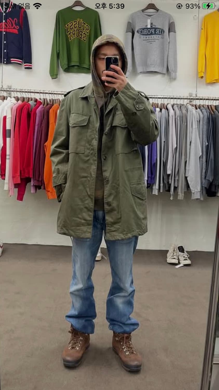 90s 그리스군 m43 필드 자켓 상품이미지5