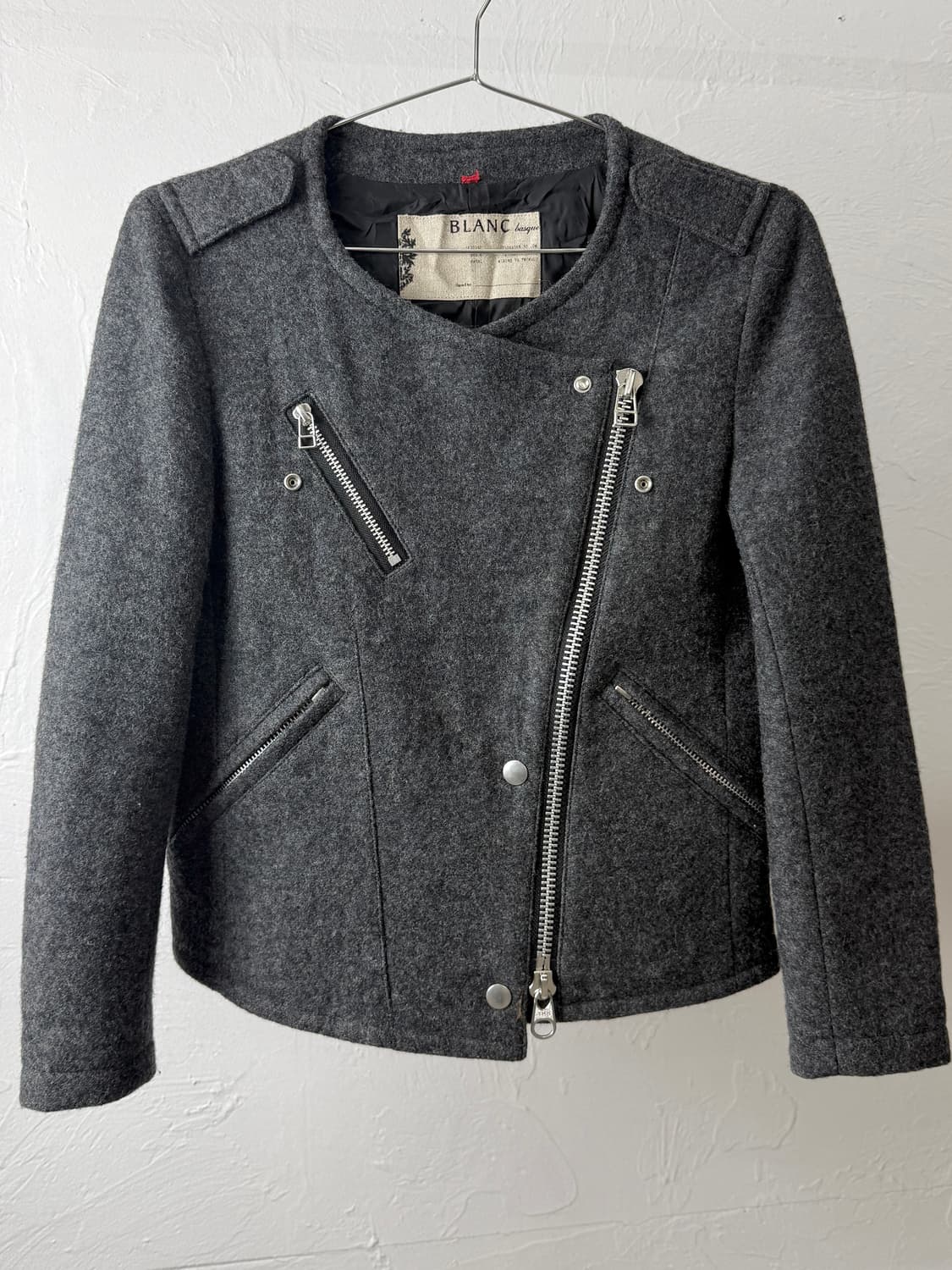 Blanc 투웨이 울 자켓 상품이미지2