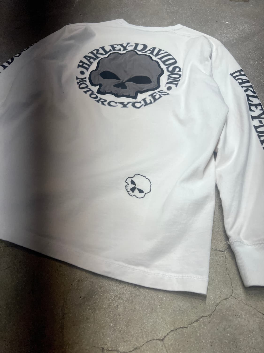 할리데이비슨 윌리 G스컬 롱슬리브 상품이미지3