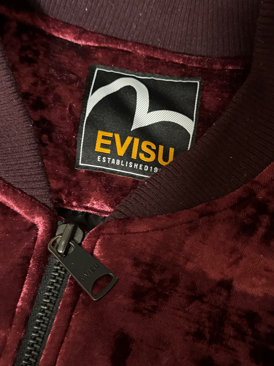 Evisu 에비수 벨루어 엠브로이드 자켓 상품이미지2