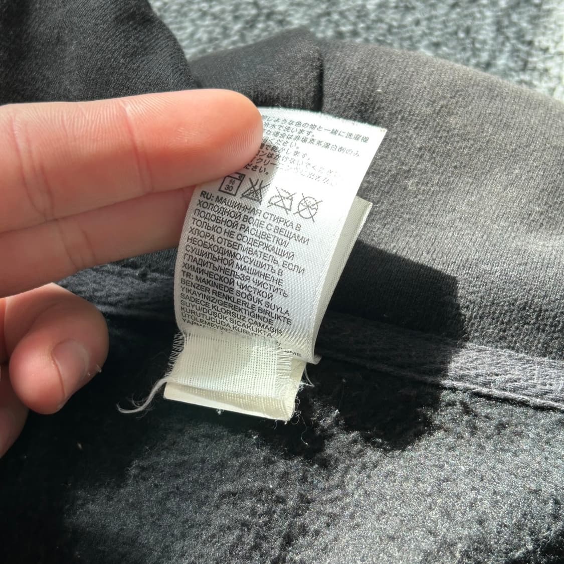 노스페이스 블랙 기모 후드집업  상품이미지8