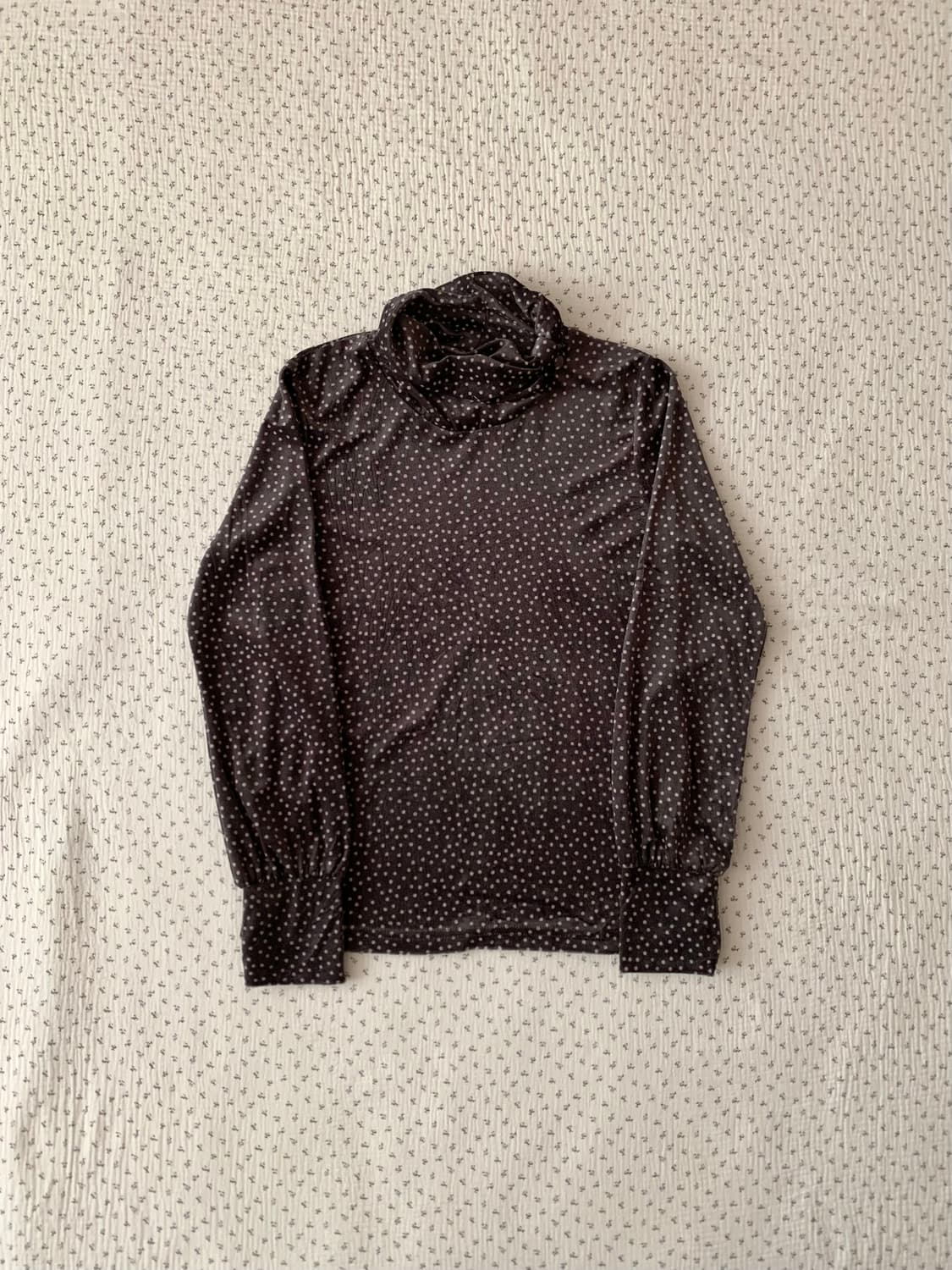 벨벳 도트 폴라티 상품이미지2