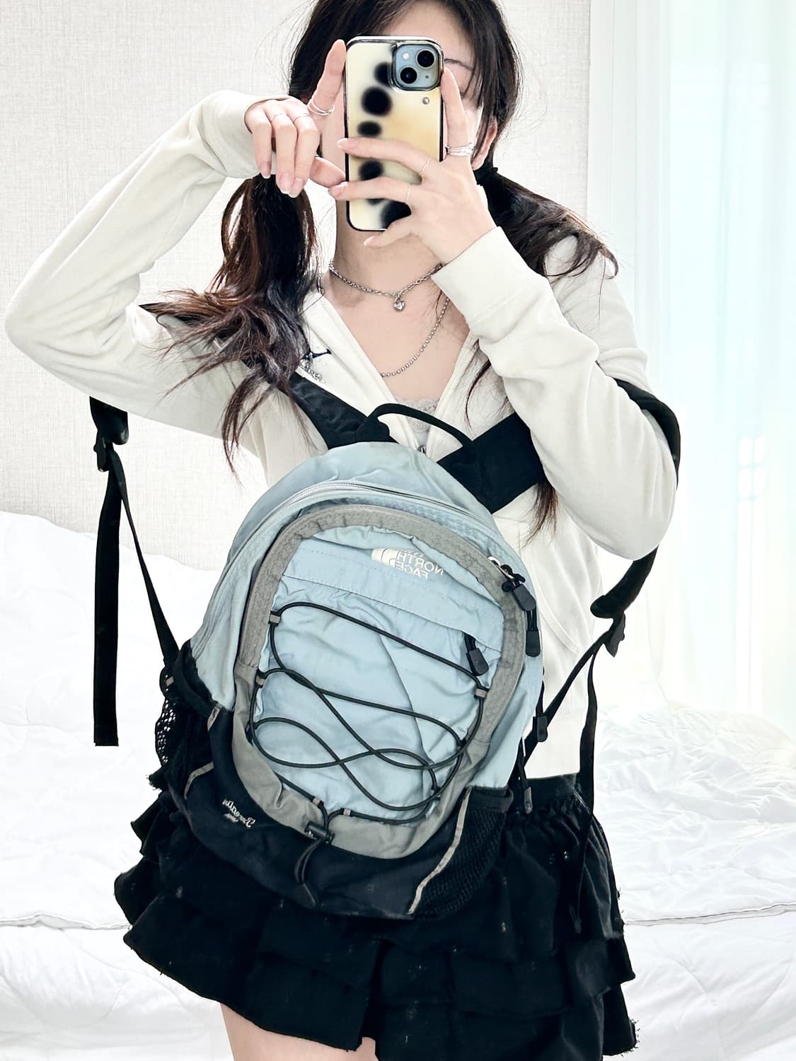 노스페이스 뮤트하늘 미니 백팩 상품이미지2