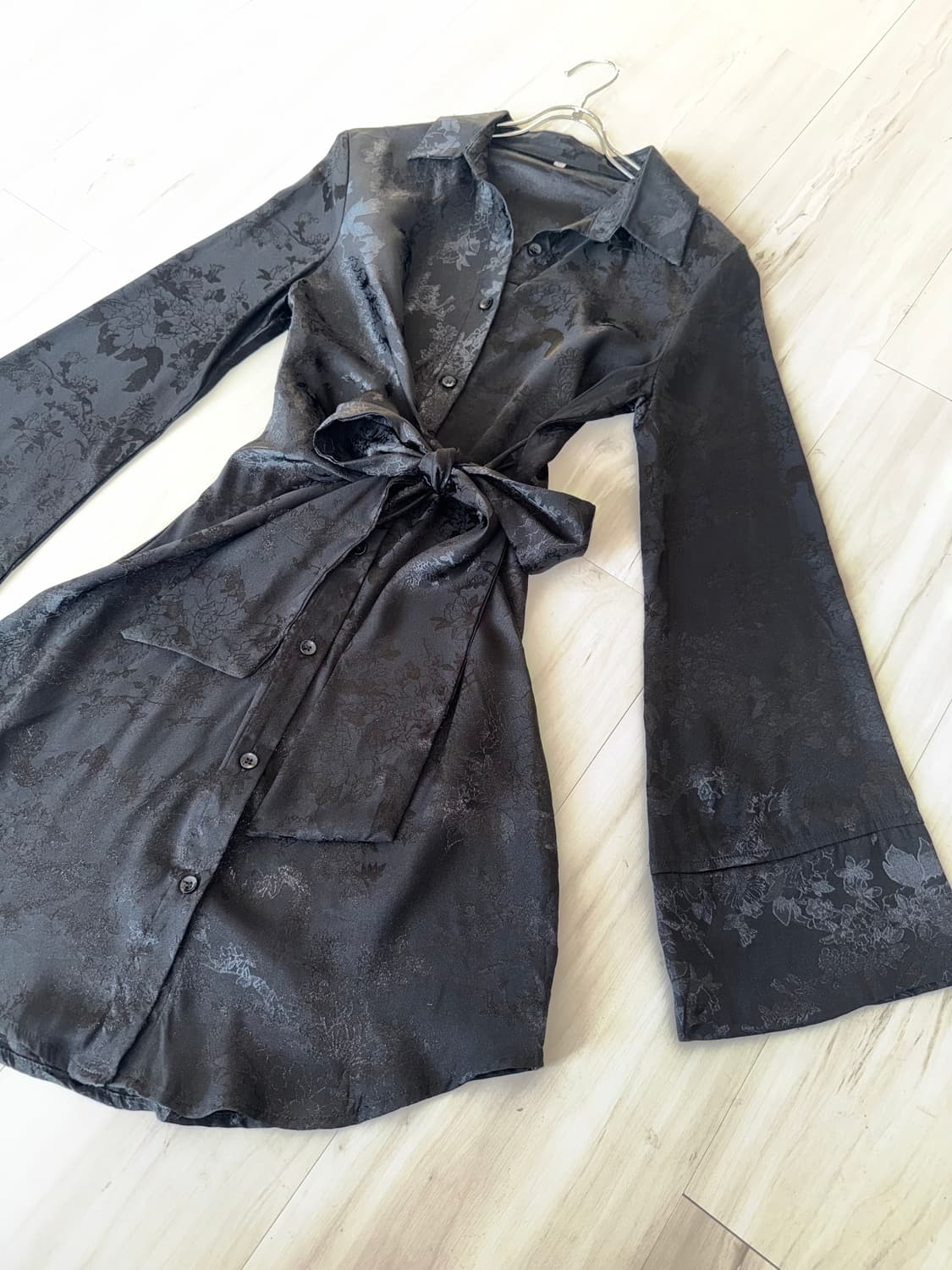 Black oriental shirt 상품이미지2
