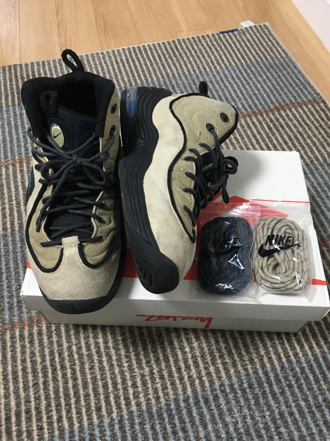 나이키 스투시 에어 페니 2 라탄 앤 라임스톤 상품이미지2