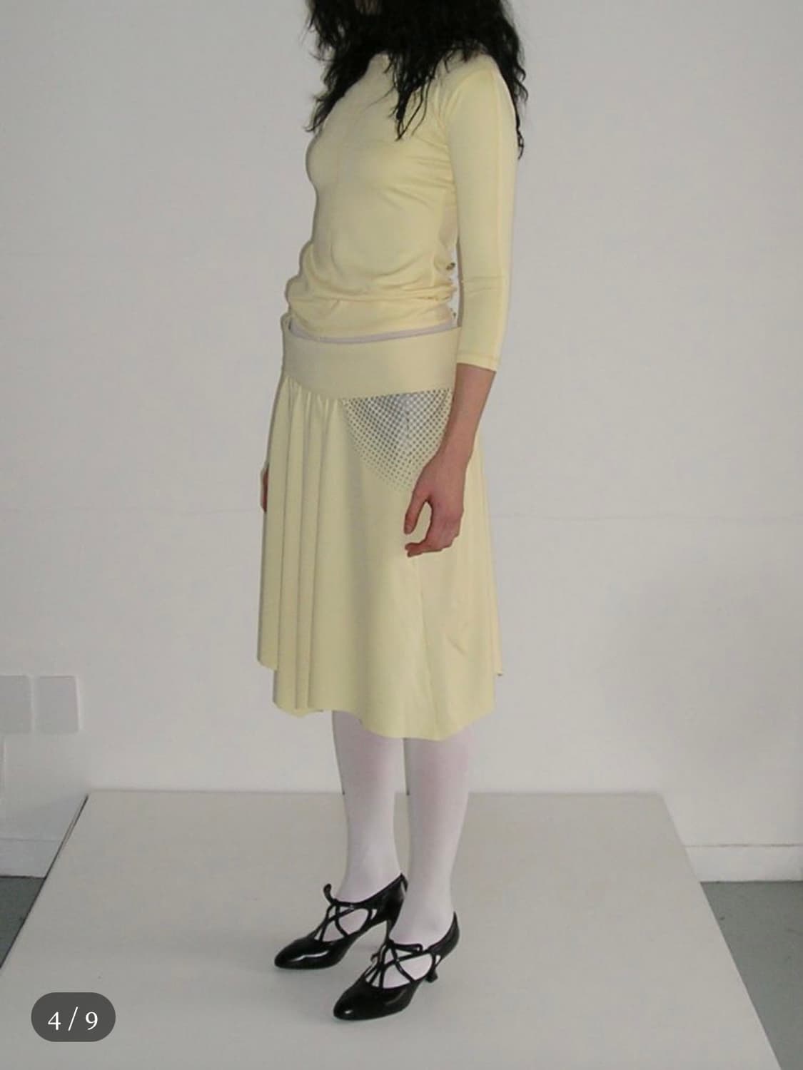에옹쓰 도트 스포츠 탑 (dots sports top-yellow) 상품이미지4