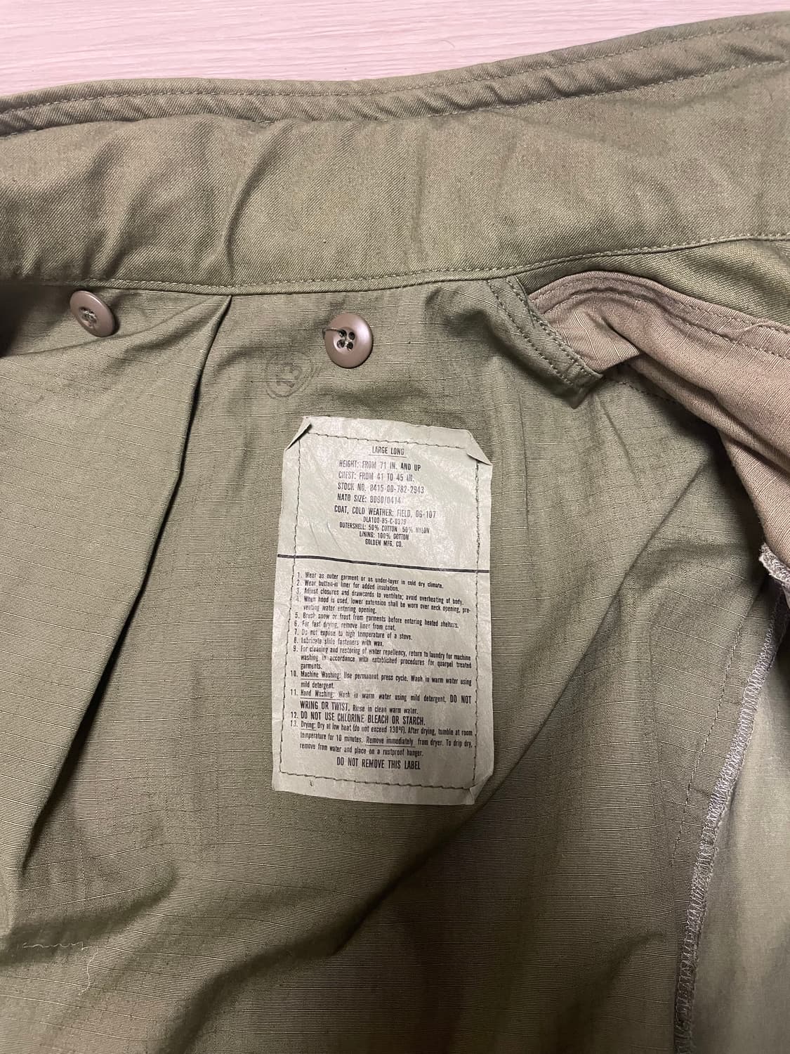 리워크 빈티지 미군야상 상품이미지9