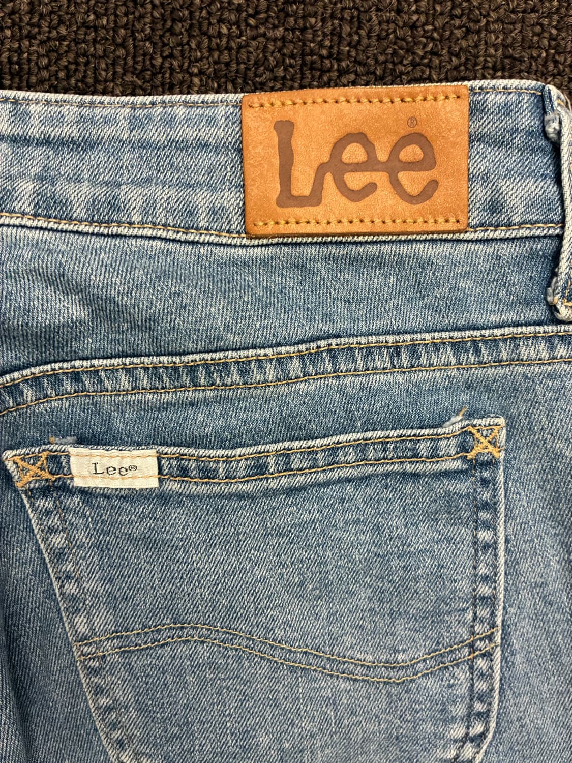S)Lee 빈티지 여성 연청 부츠컷 데님팬츠 상품이미지6