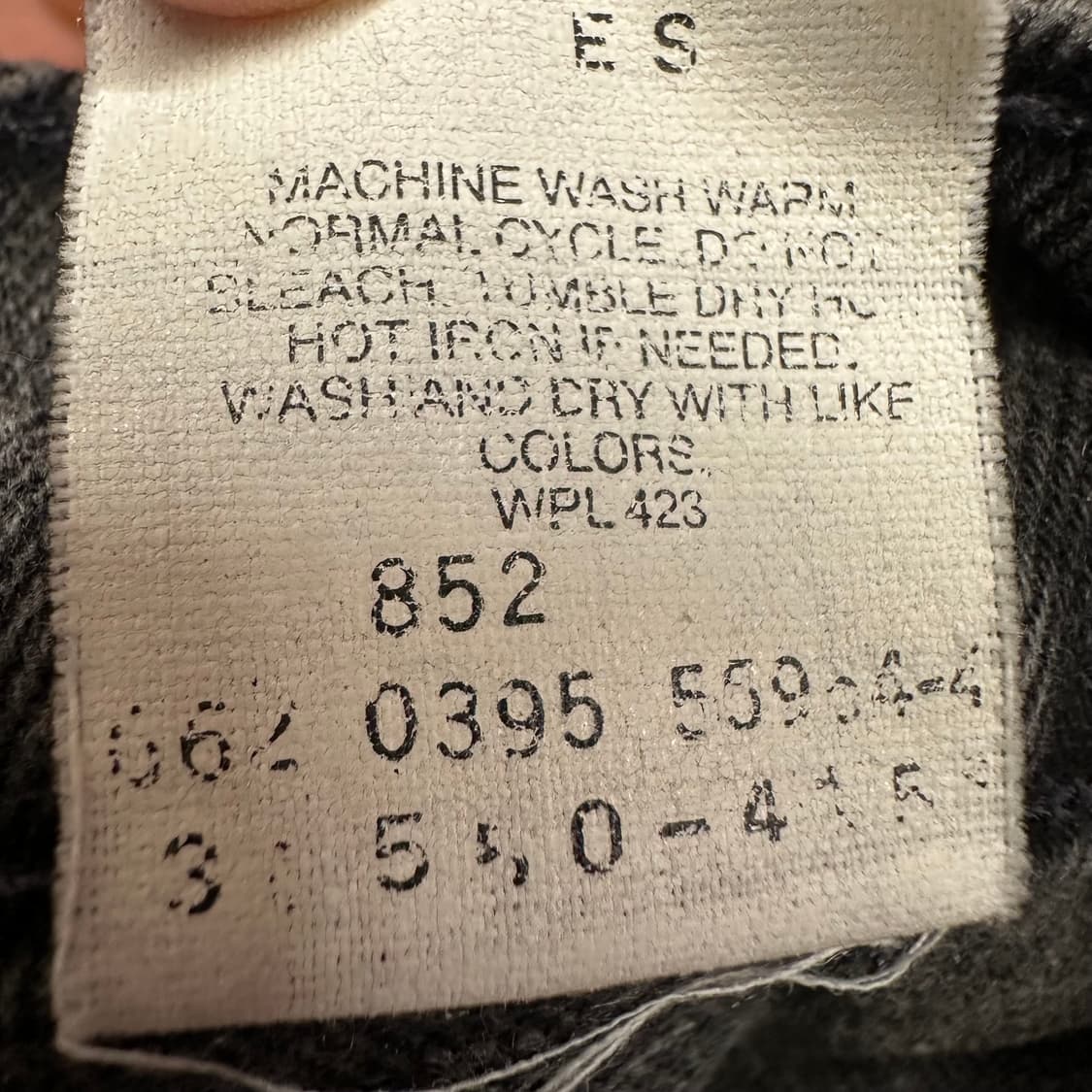 90’s 리바이스 550 오렌지탭 흑청 반바지 상품이미지6