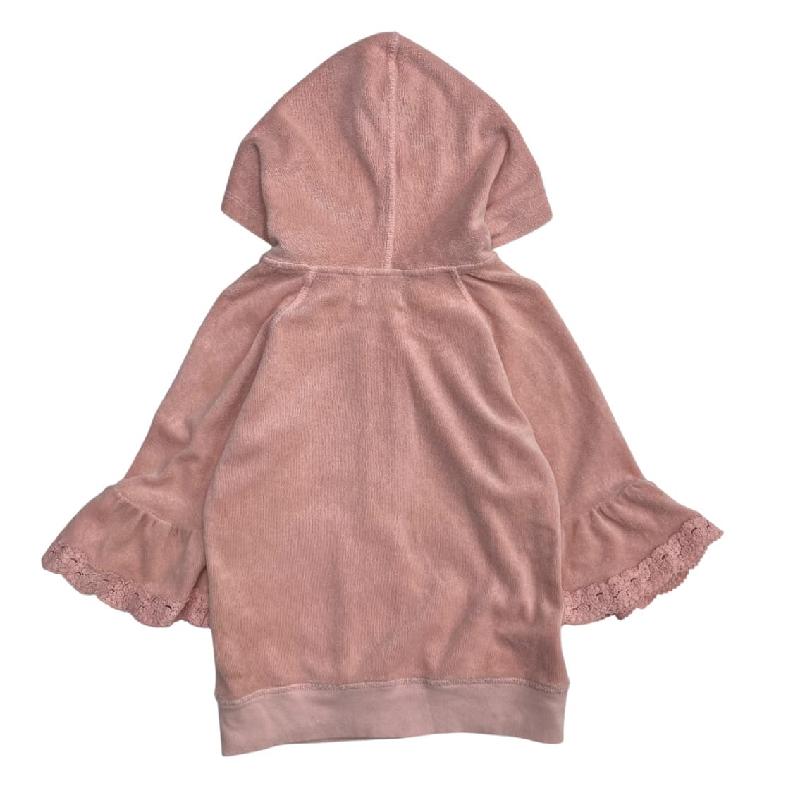 쥬시꾸뛰르 딸기우유맛 레이스 반팔 후드집업 8 상품이미지3