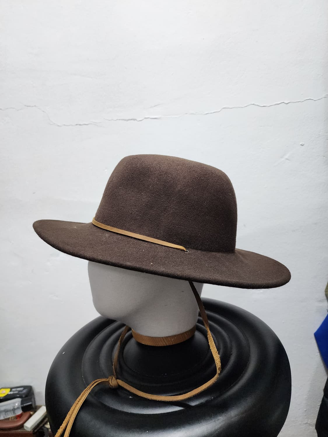 브릭스톤 wool 웨스턴 중절모 페도라 상품이미지3