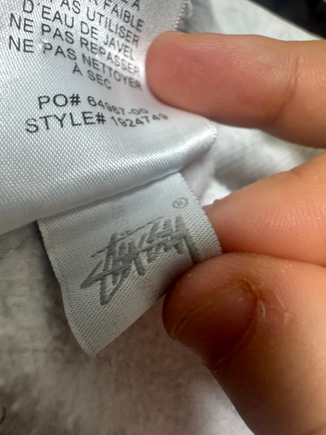 스투시 8볼 애쉬헤더 후드 상품이미지7