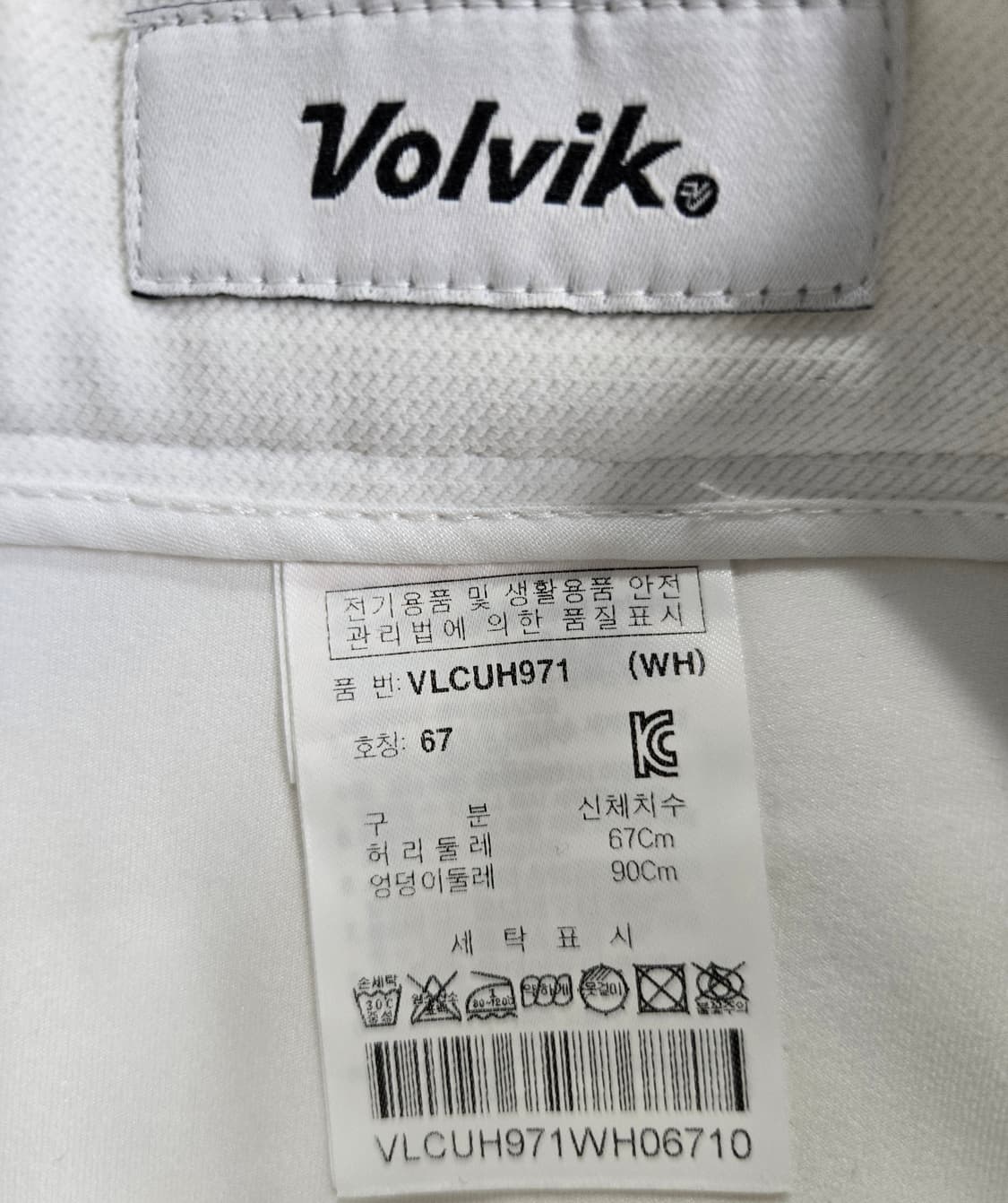 볼빅 우드홀 바디숼큐롯 골프 스커트 골프치마 26~27 상품이미지10