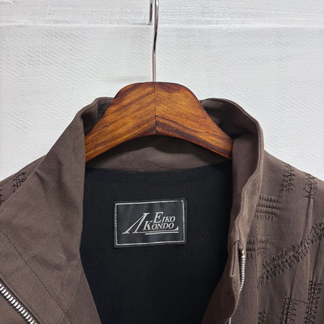 EIKO KONDO 아카이브 파이톤 포인트 롱 맥스 코트  상품이미지5