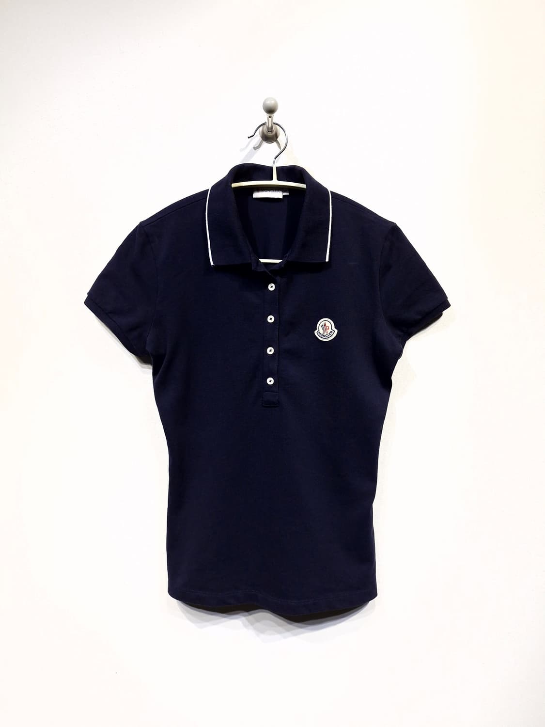 몽클레어(MONCLER)폴로 반팔 티셔츠 네이비 상품이미지1