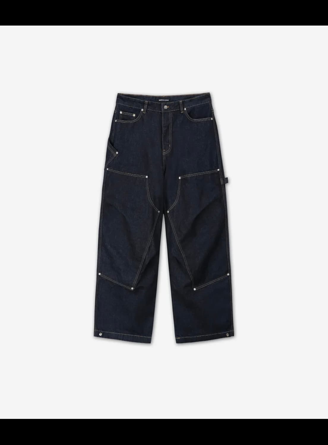 [2] 9999아카이브 더블니 데님팬츠 상품이미지1